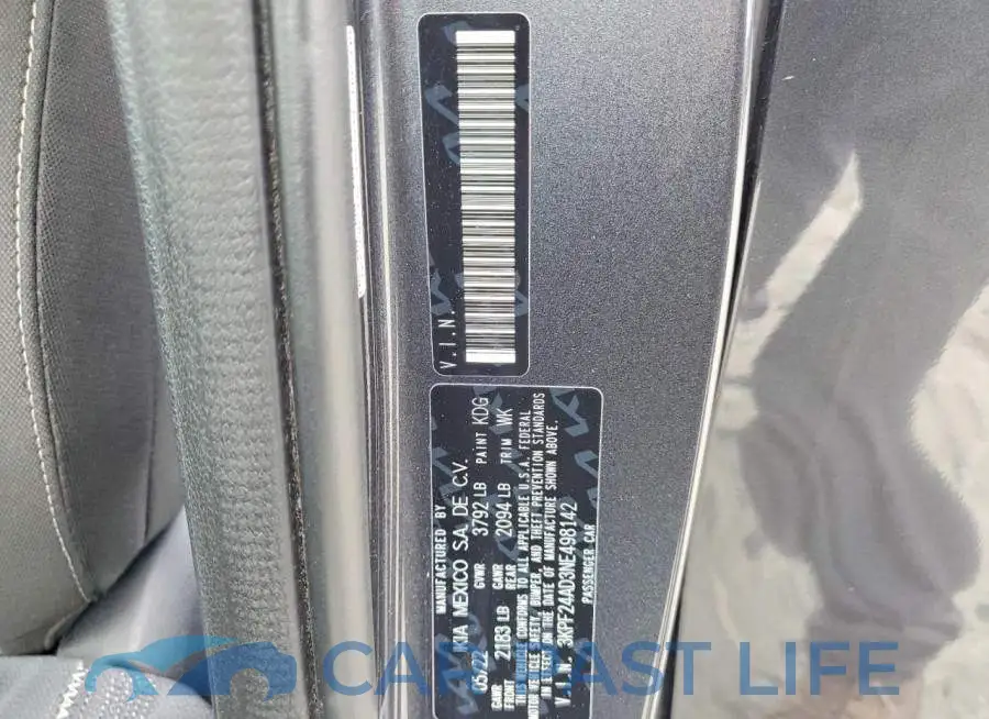 3KPF24AD3NE498142# 13