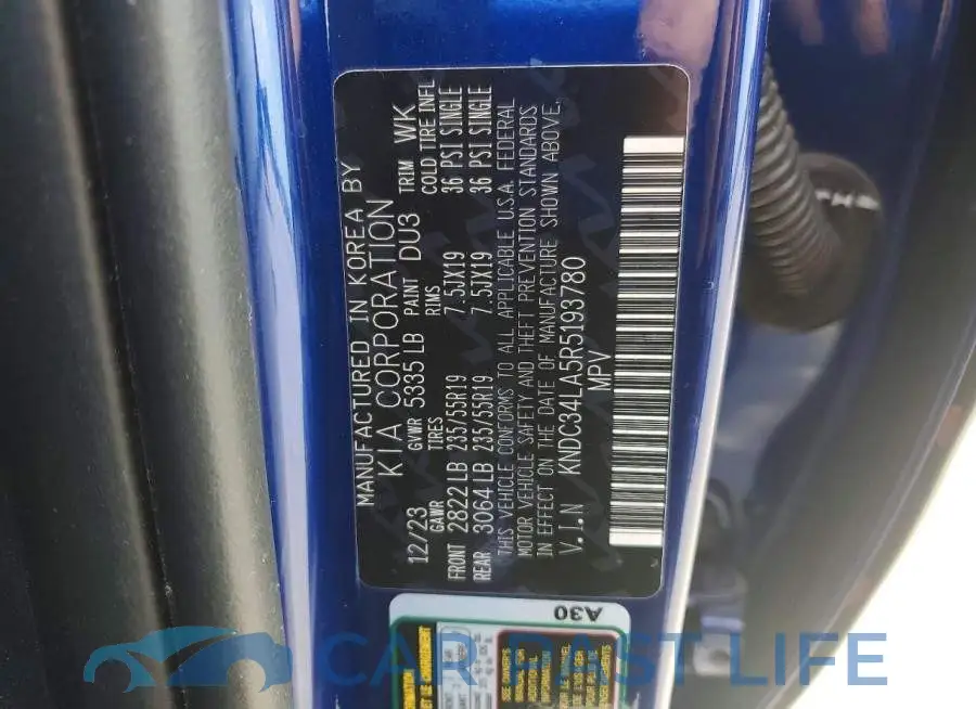 KNDC34LA5R5193780# 12