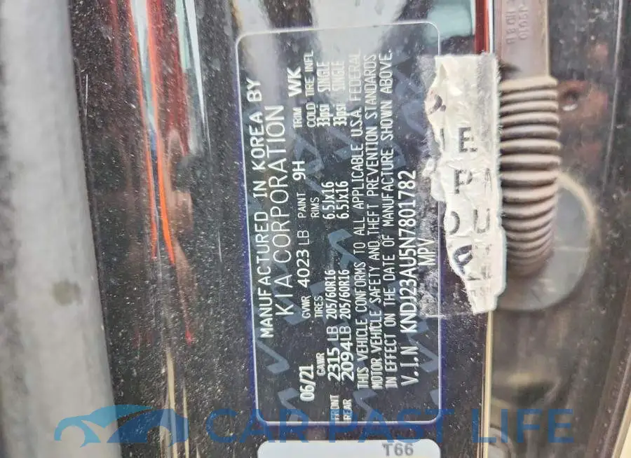 KNDJ23AU5N7801782# 12