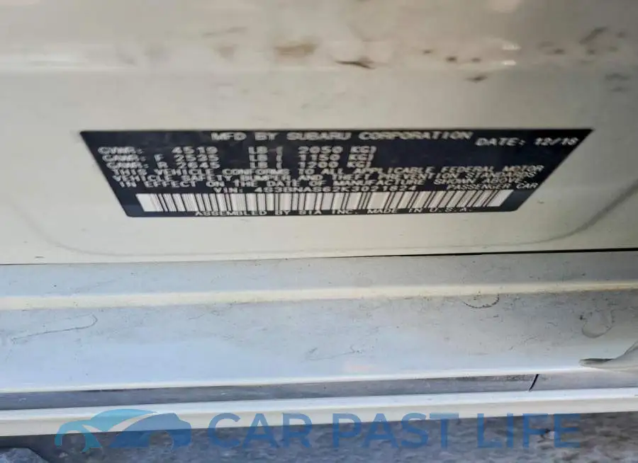 4S3BNAS62K3021824# 12