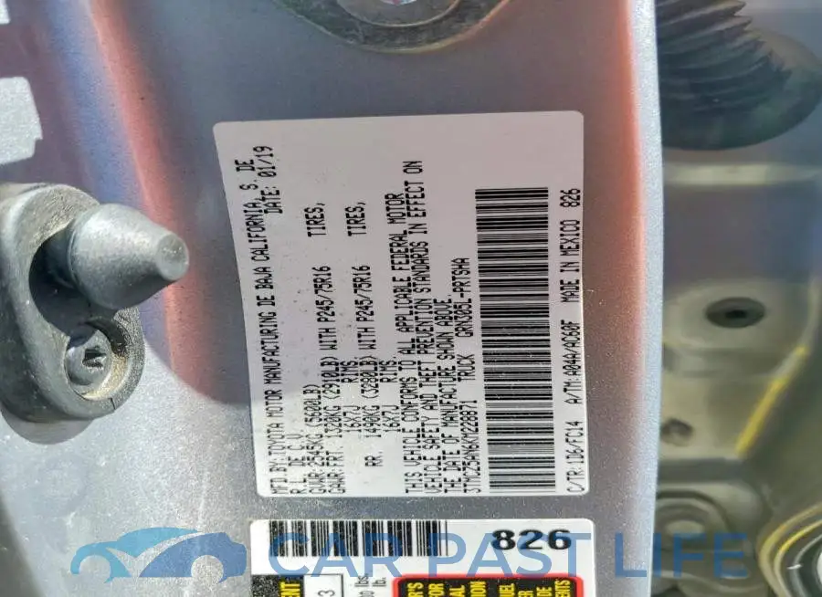 3TMCZ5AN6KM228871# 12