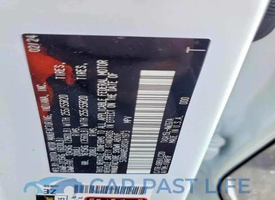 5TDAAAB5XRS041973# 13
