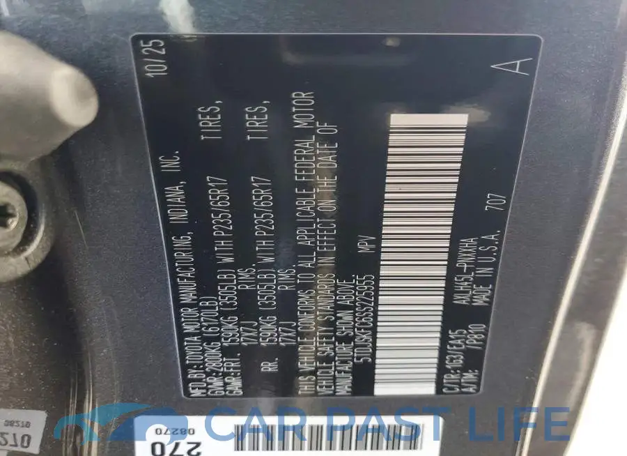 5TDJSKFC6SS225955# 14