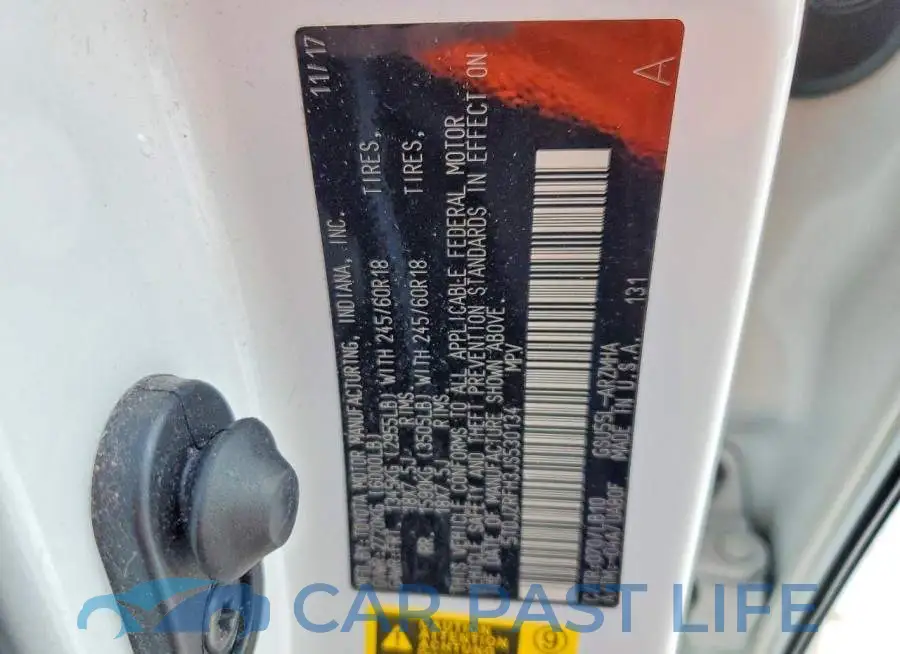 5TDJZRFH3JS530134# 14