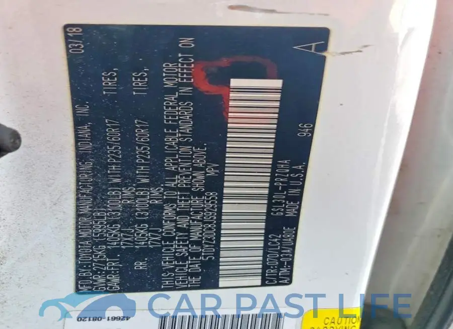 5TDYZ3DC8JS929558# 14