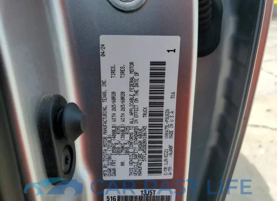 5TFLA5DB2RX186745# 12
