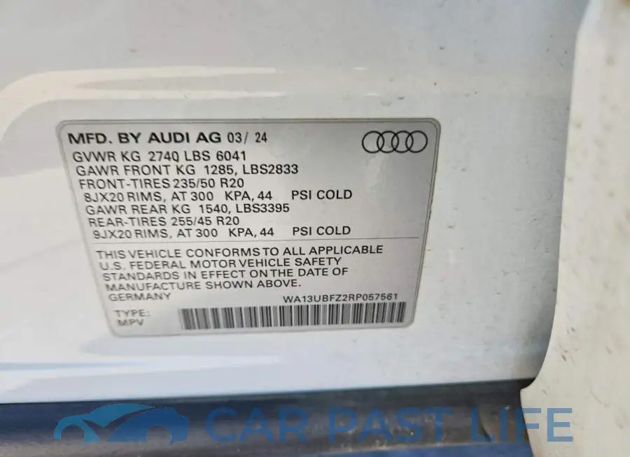 WA13UBFZ2RP057561# 13