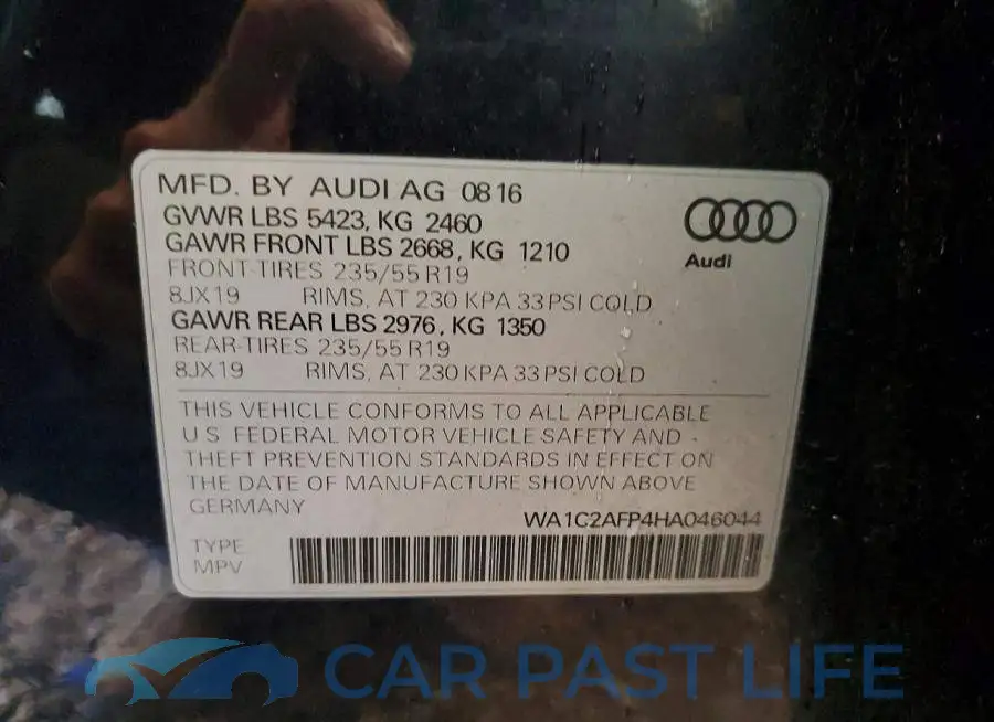 WA1C2AFP4HA046044# 13