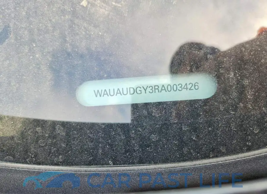 WAUAUDGY3RA003426# 12