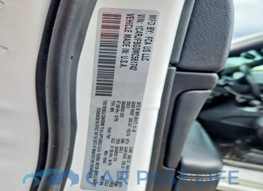 1C4RJFBG0MC561742# 12