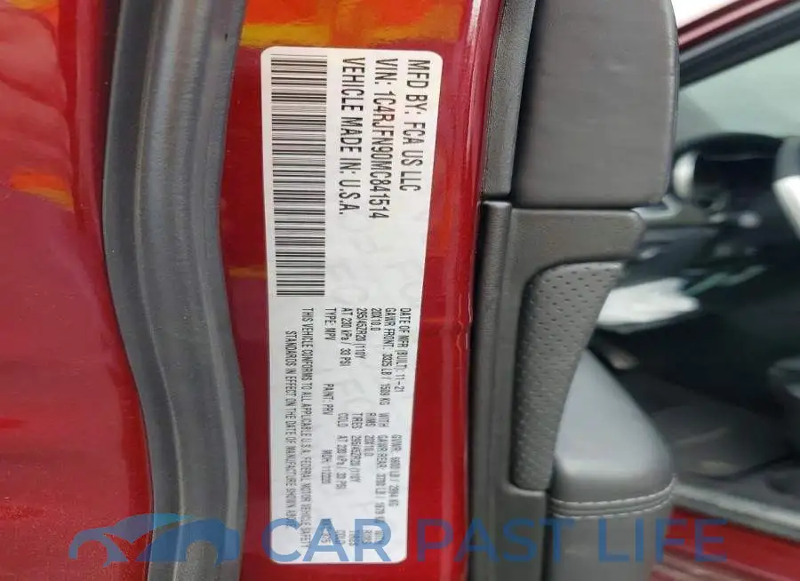 1C4RJFN90MC841514# 12