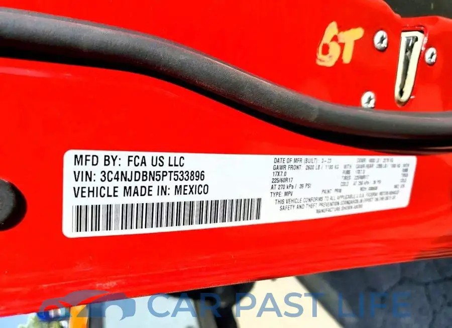 3C4NJDBN5PT533896# 12