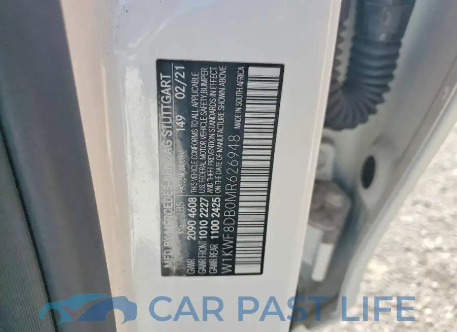 W1KWF8DB0MR626948# 13