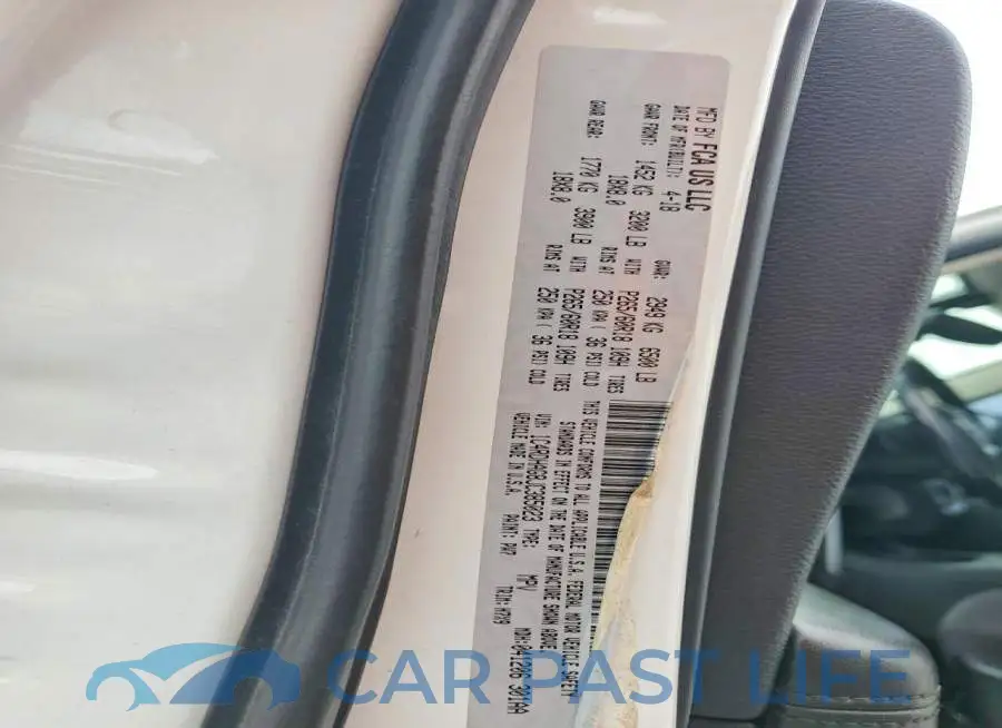 1C4RDHAG8JC385023# 13