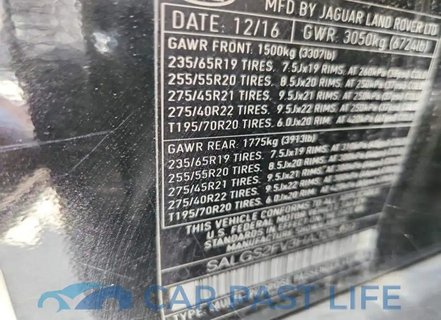 SALGS2FV3HA328499# 13