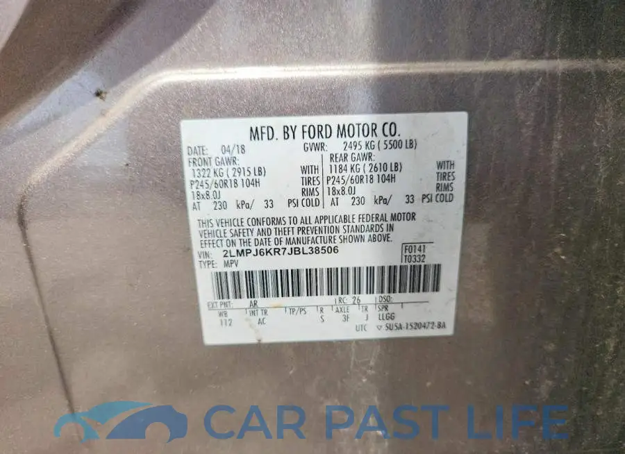 2LMPJ6KR7JBL38506# 13