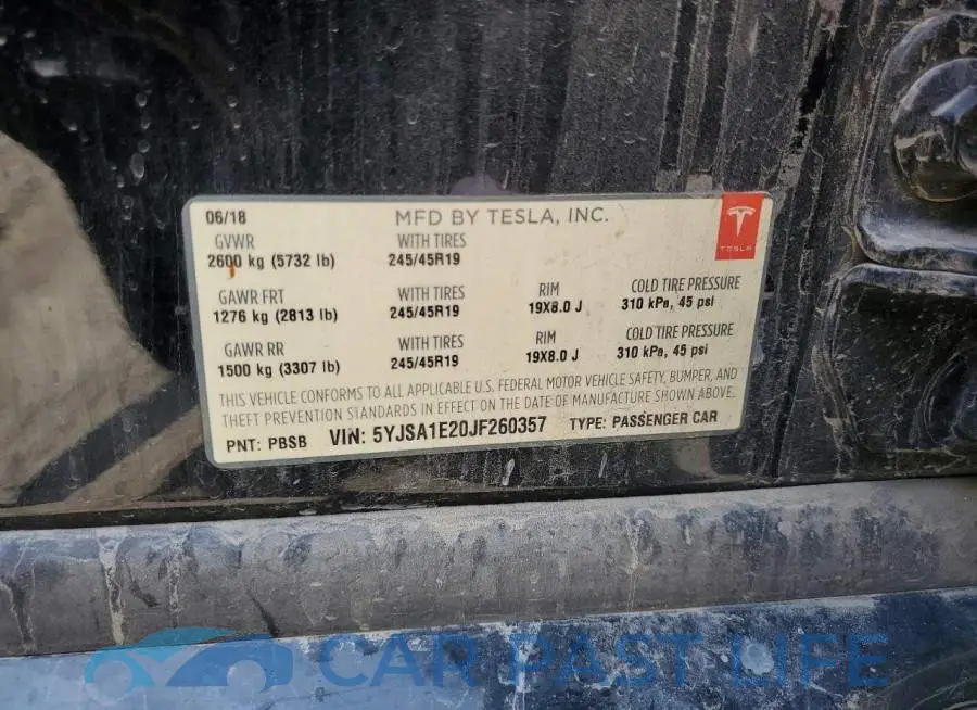 5YJSA1E20JF260357# 12