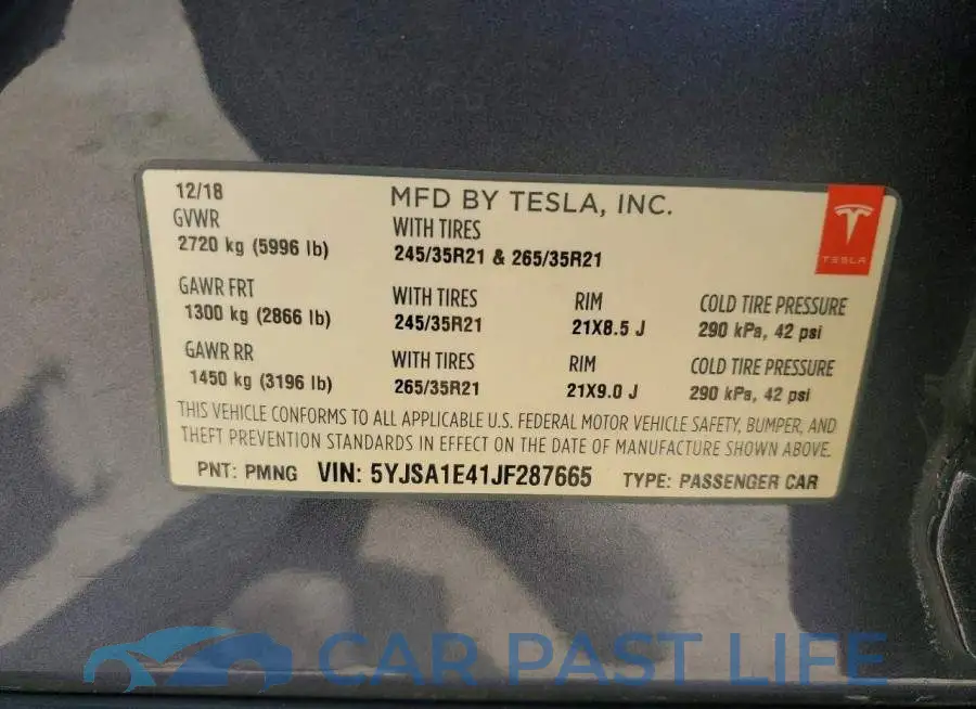 5YJSA1E41JF287665# 12
