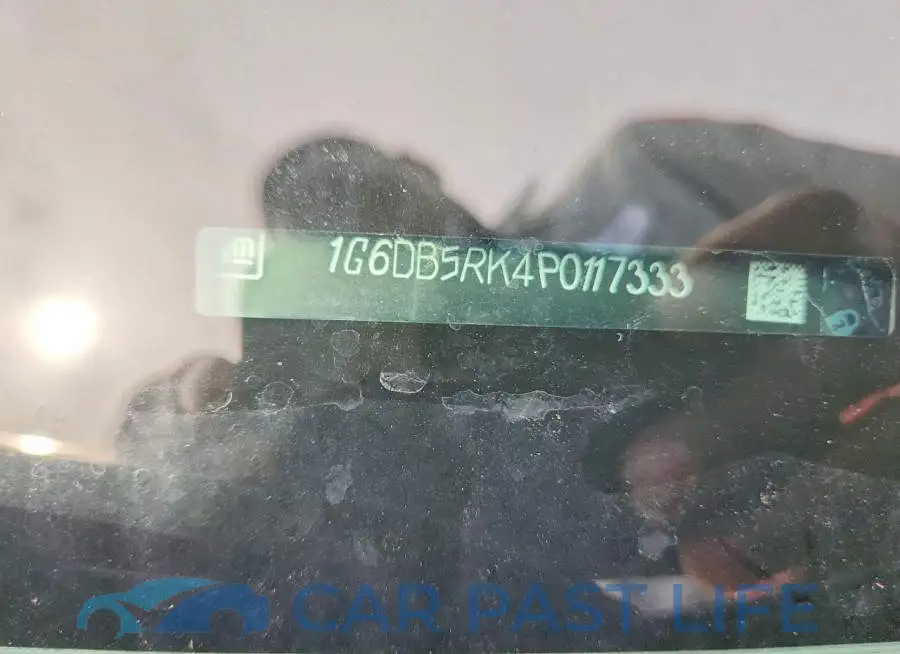 1G6DB5RK4P0117333# 12