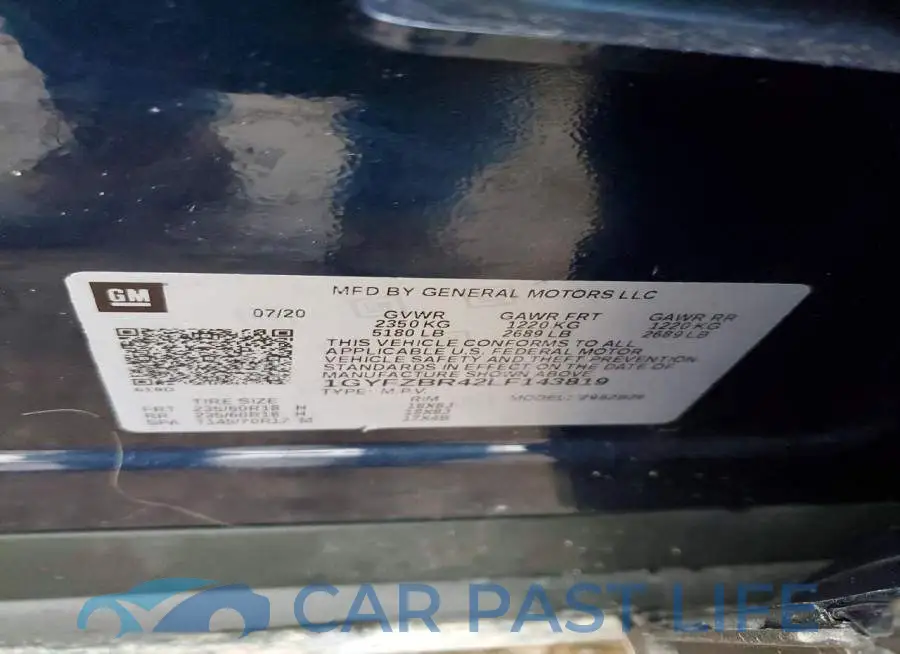 1GYFZBR42LF143819# 13