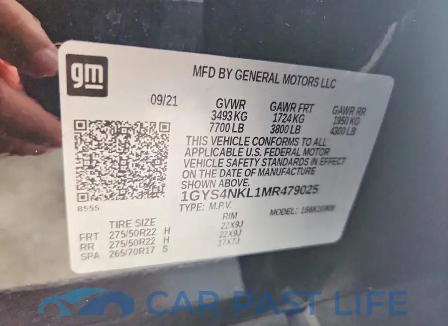 1GYS4NKL1MR479025# 13