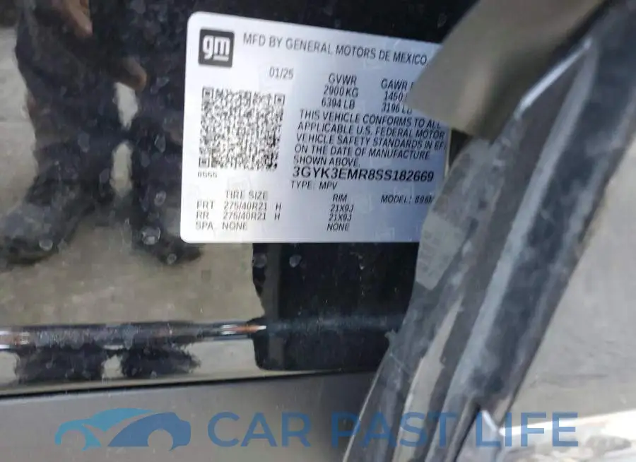 3GYK3EMR8SS182669# 13