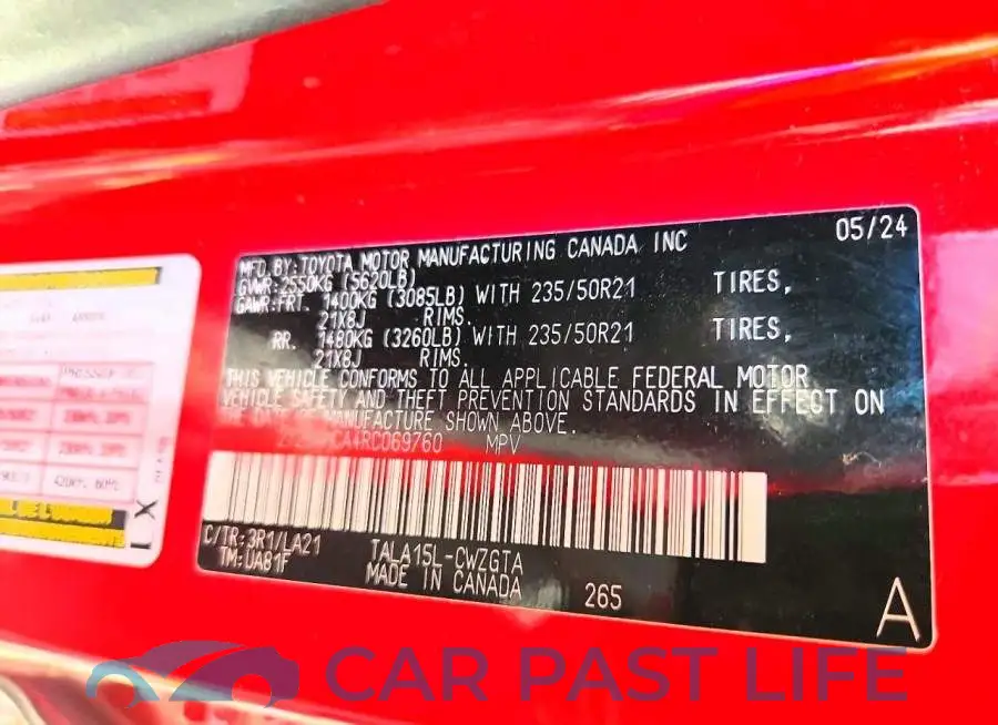 2T2BAMCA4RC069760# 13
