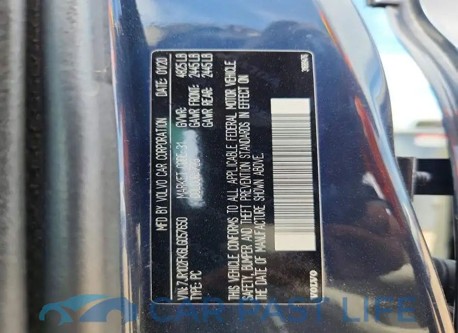 7JR102FK6LG057650# 12