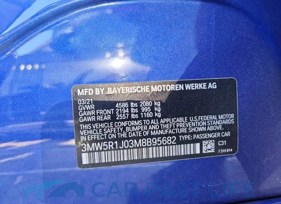 3MW5R1J03M8B95682# 13