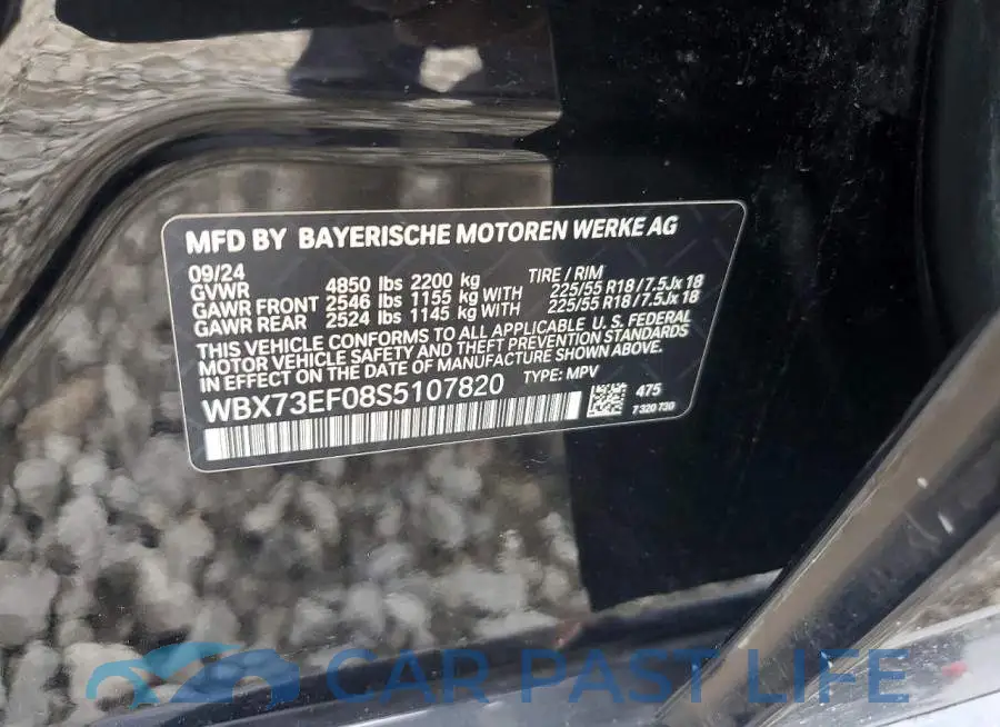 WBX73EF08S5107820# 12