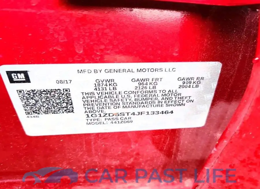 1G1ZD5ST4JF133464# 12