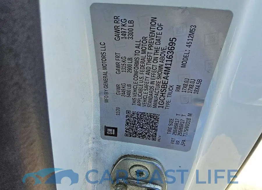1GCHSBEA4M1163695# 12