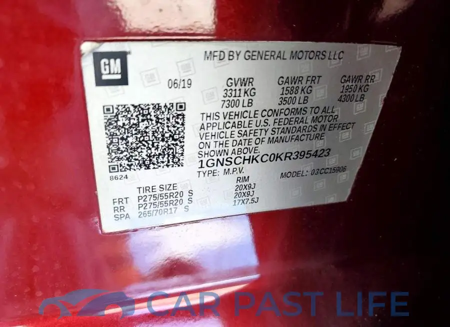 1GNSCHKC0KR395423# 13