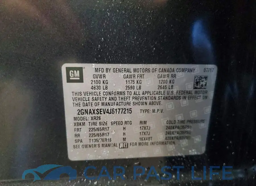 2GNAXSEV4J6177215# 13