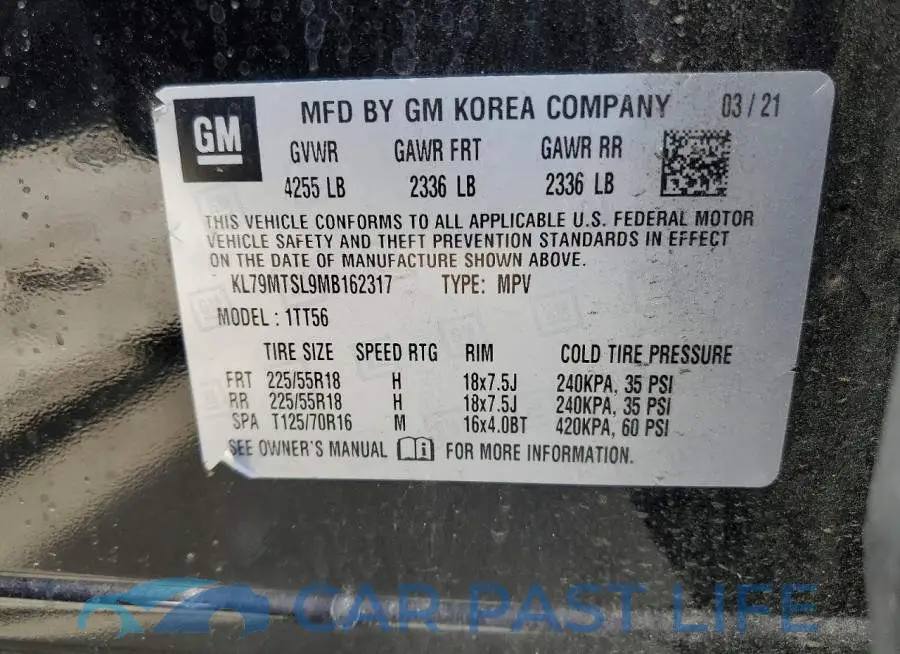 KL79MTSL9MB162317# 12