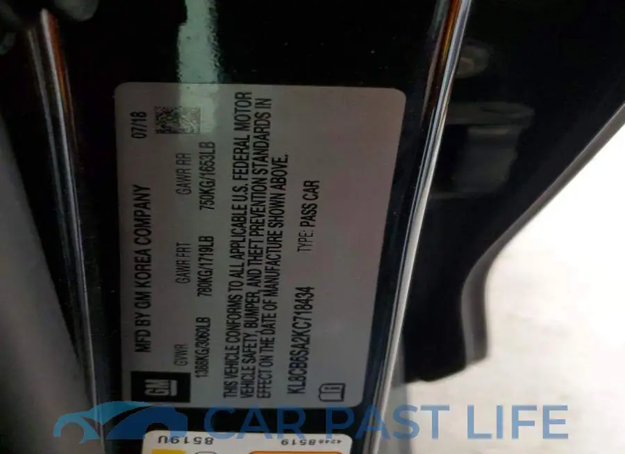 KL8CB6SA2KC718434# 13