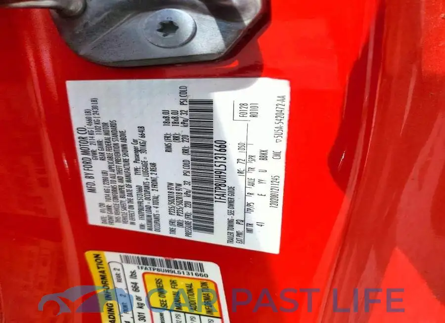 1FATP8UH9L5131660# 13