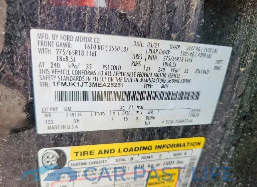 1FMJK1JT3MEA25251# 13