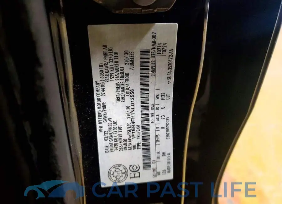 1FTER4FH1NLD12558# 12