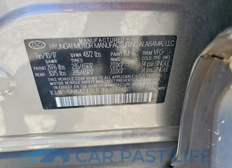 5NMZT3LB2HH037480# 13