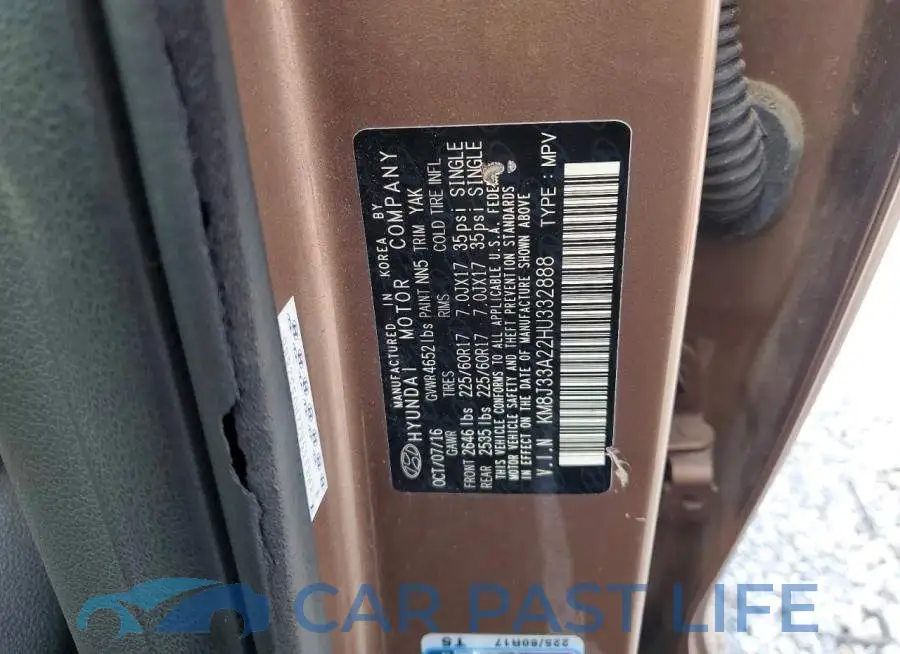 KM8J33A22HU332888# 13