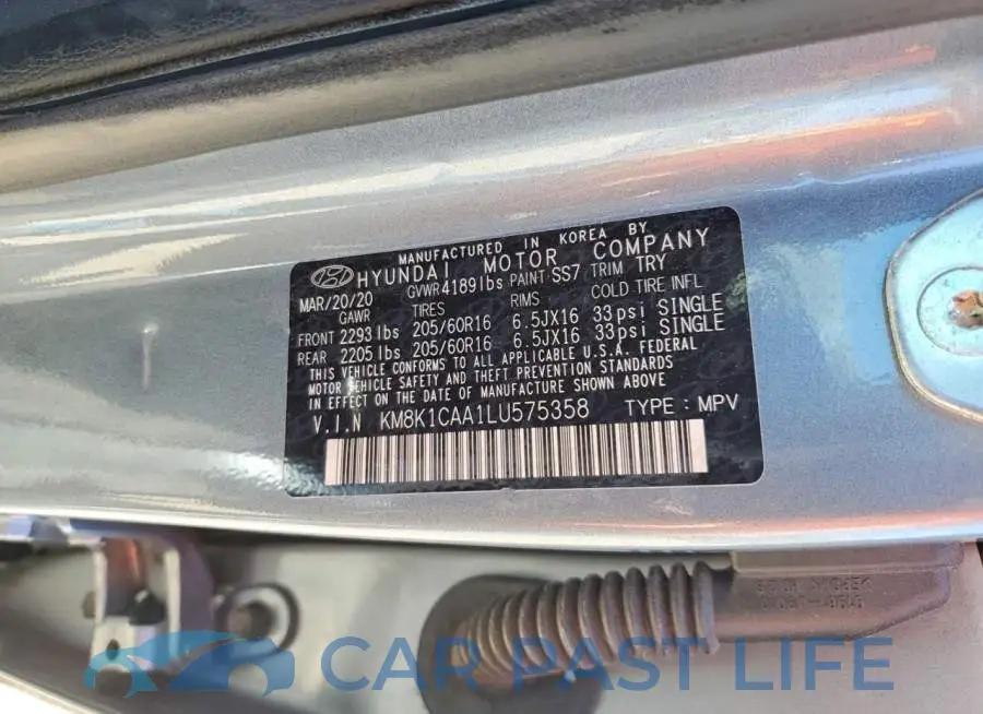 KM8K1CAA1LU575358# 13