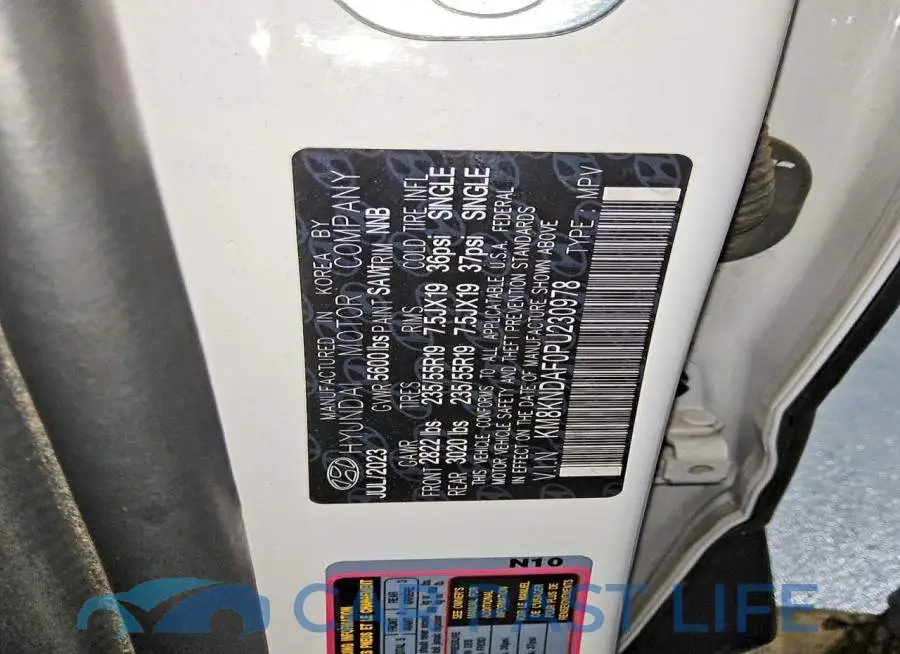 KM8KNDAF0PU230978# 14