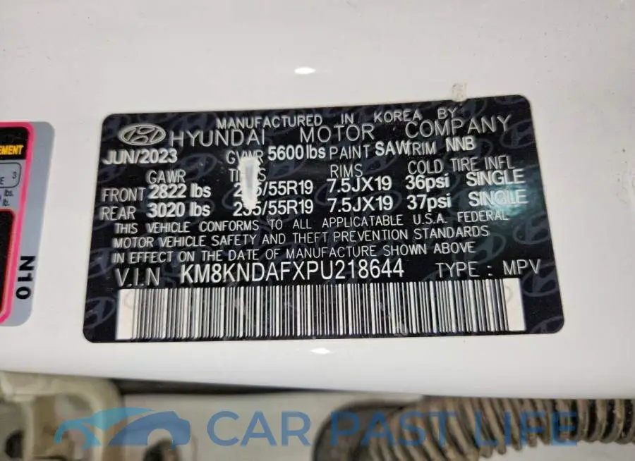 KM8KNDAFXPU218644# 14