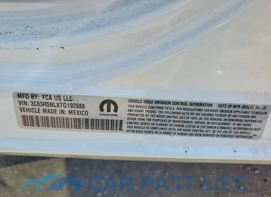 3C63R5NLXTG192988# 12