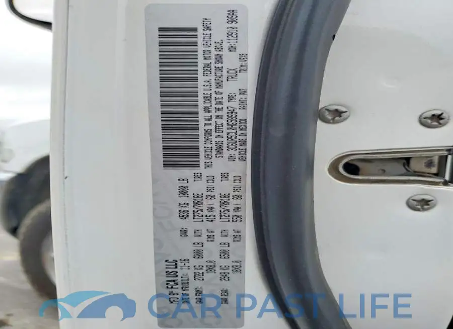 3C6UR5CL0HG589947# 12