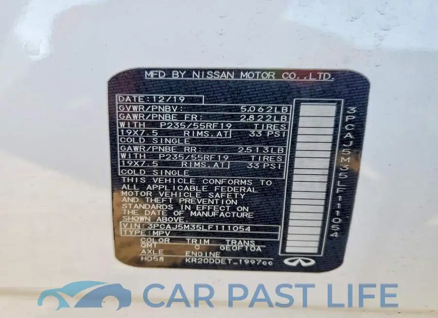 3PCAJ5M35LF111054# 13