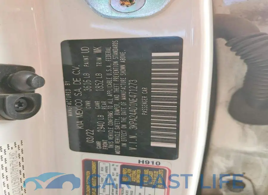 3KPA24AD1NE471273# 13