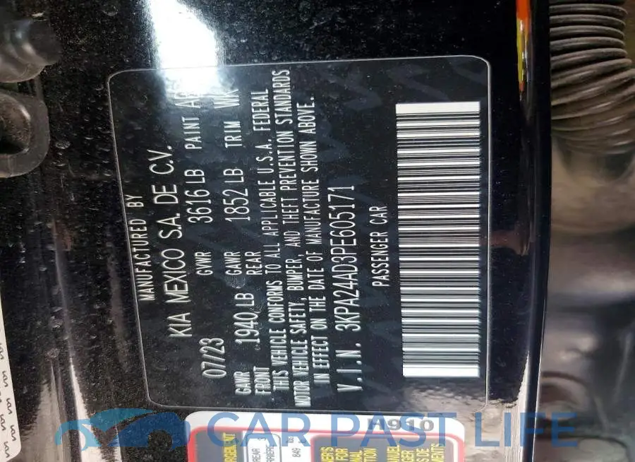 3KPA24AD3PE605171# 12