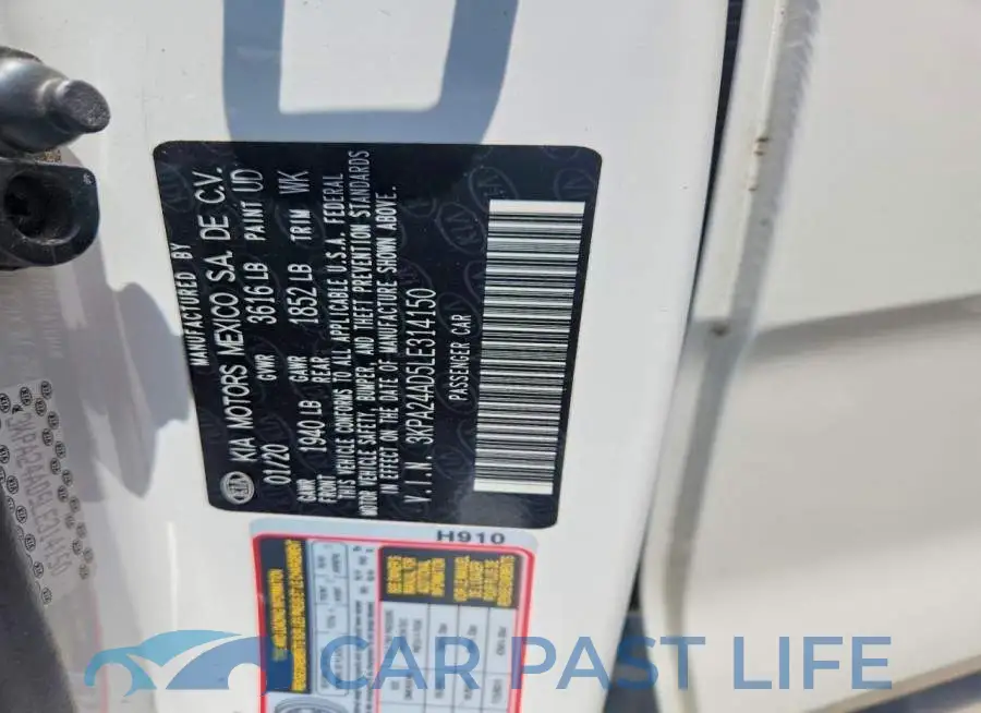3KPA24AD5LE314150# 12